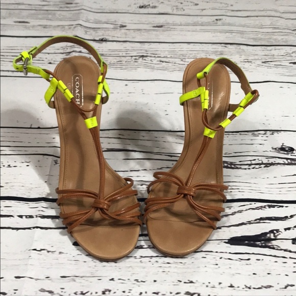 Coach Heels - Picture 1 of 8